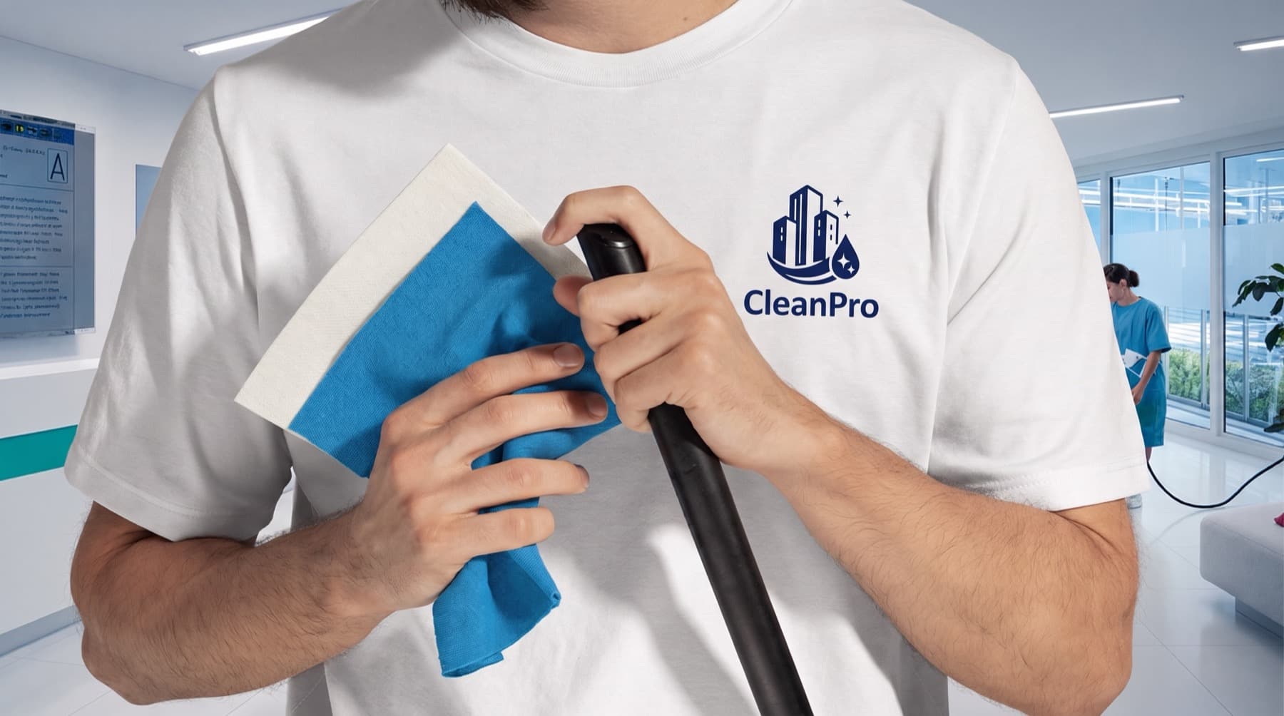 Hygienische Büro- und Praxisreinigung durch CleanPro in einer Praxis in Hannover
